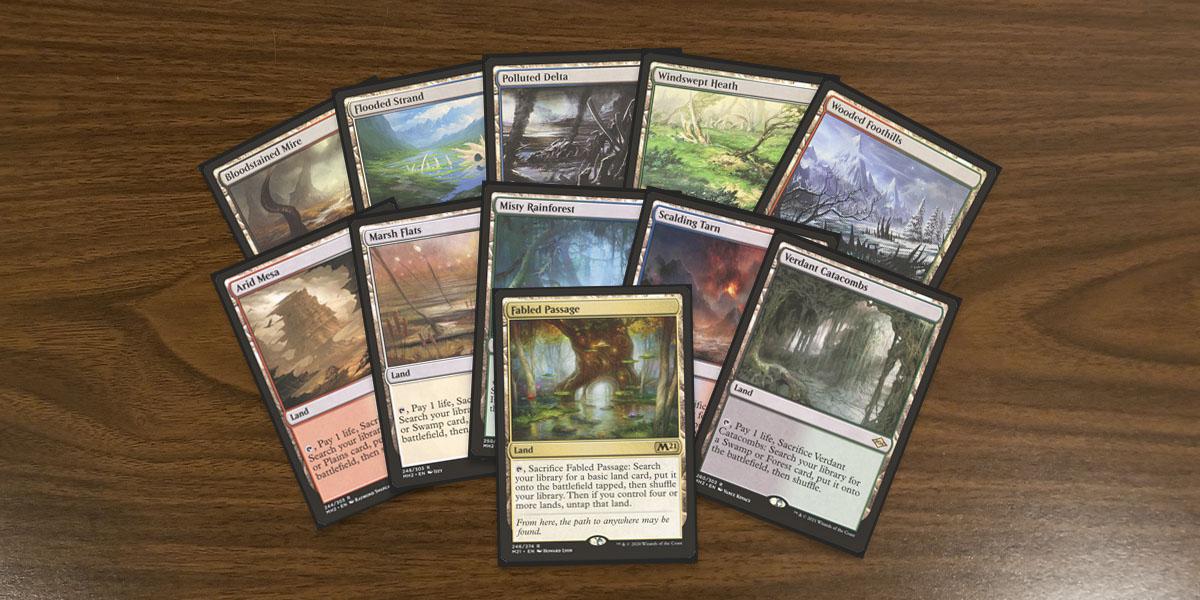 40 MTG Fetch Lands You Need To Include In Your Decks   All Mtg Fetch Lands Article Featured 