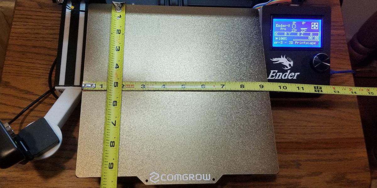 What is the Ender 3 Bed Size? Can You Make It Bigger?