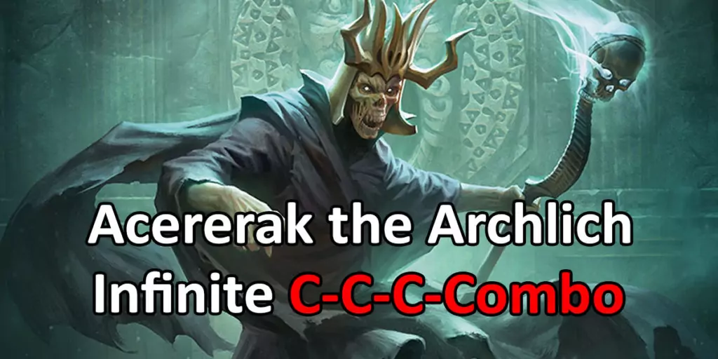An image of Acererak artwork for the Acererak the Archlich Combo page