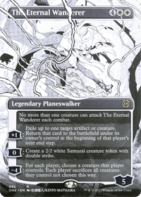 Card image of The Eternal Wanderer. #3 on the list of best white Planeswalkers for removal.
