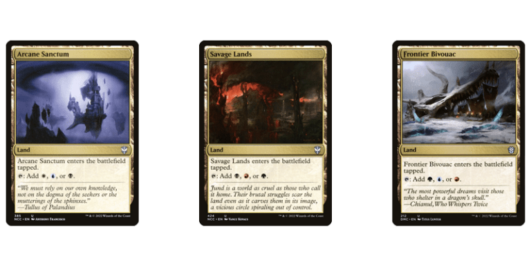 55 MTG Tri Lands The Complete MTG 3 Color Lands Guide   Mtg Tri Lands Regular Tri Lands 768x384 