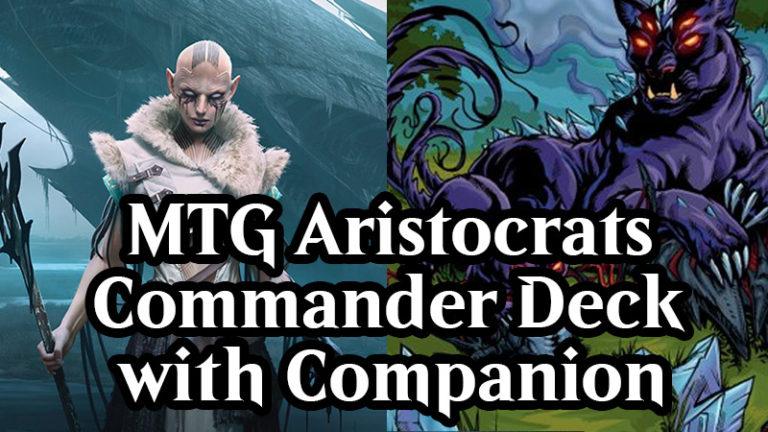 Powerful MTG Aristocrats Commander Deck with Lurrus as Companion