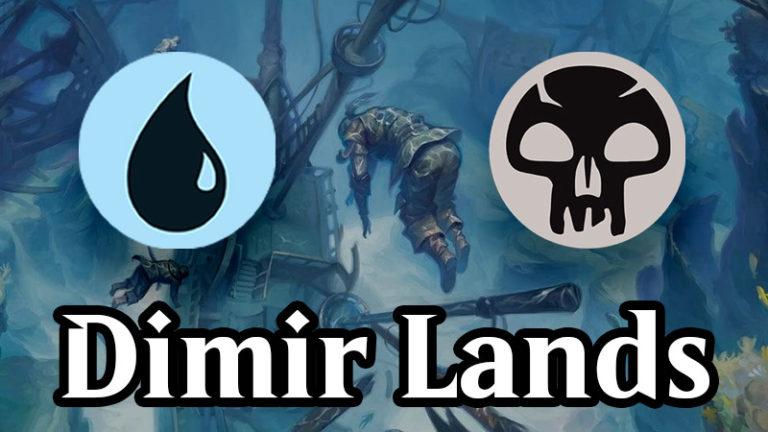 Blue / Black Dual Lands - Dimir