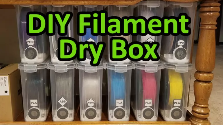 DIY Filament Dry Box - The Top Filament Storage Solution