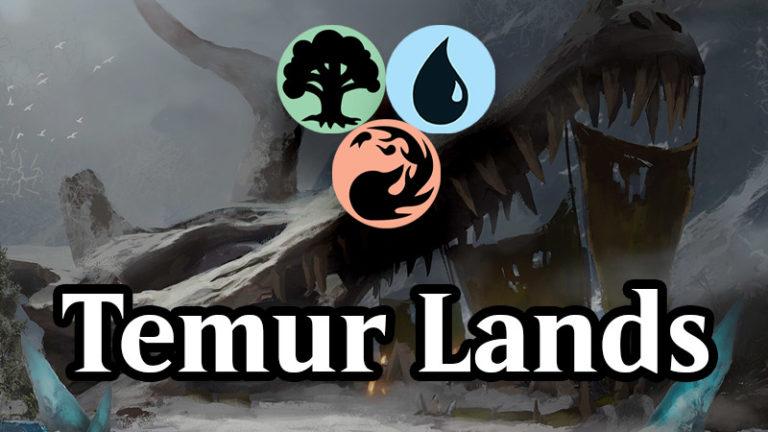 Green / Blue / Red Tri Lands - Temur